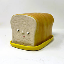 Load image into Gallery viewer, BREAD LOAF BUTTER DISH #1 $120 (shipping $20)