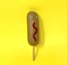 Load image into Gallery viewer, CORN DOG SCULPTURE WALL PIECE #2