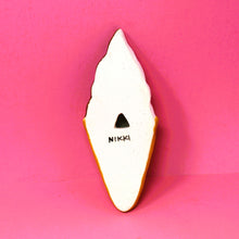 Load image into Gallery viewer, CHOCOLATE AND VANILLA SOFT SERVE WALL ART