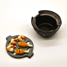 Load image into Gallery viewer, CHICKEN AND SHHRIMP GRILL INCENSE BURNER #2