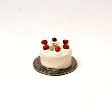 Load image into Gallery viewer, MINI STRAWBERRY CAKE MATCH STRIKER WITH SILVER LUSTER #1