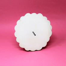 Load image into Gallery viewer, FOUR TIER PINK CAKE VASE WITH TINY BLUE FRECKLES (shipping included US only)