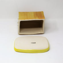 Load image into Gallery viewer, BREAD LOAF BUTTER DISH #1 $120 (shipping $20)