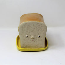 Load image into Gallery viewer, BREAD LOAF BUTTER DISH #3 $120 (shipping $20)