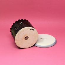 Load image into Gallery viewer, CHOCOLATE CAKE PLANTER WITH LAVENDAR PLATE #3