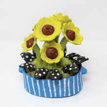 Load image into Gallery viewer, YELLOW FLOWER JAR