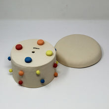 Load image into Gallery viewer, MULTICOLOR 5.5 INCH PLANTER WITH PLATE #2