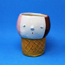 Load image into Gallery viewer, SMALL NEOPOLITAN ICE CREAM FACE TUMBLER #2