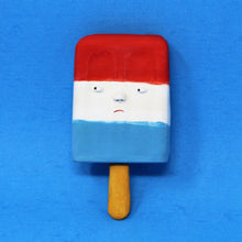 Load image into Gallery viewer, RED WHITE AND BLUE POPSICLE WALL ART #2