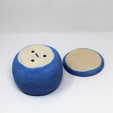 Load image into Gallery viewer, SKY BLUE SAD BOI 5.5 INCH CRYING PLANTER WITH PLATE #9