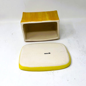 BREAD LOAF BUTTER DISH #2  $120 (shipping $20)