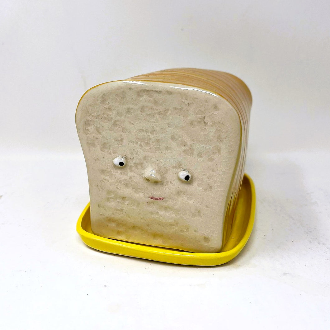 BREAD LOAF BUTTER DISH #2  $120 (shipping $20)