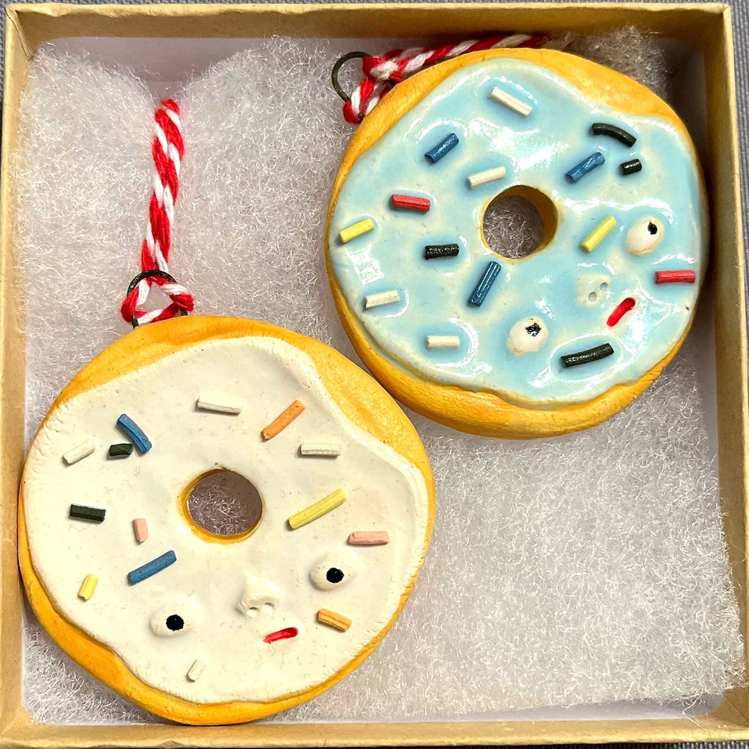 ORNAMENT: DONUT SET $55 (shipping included in price)