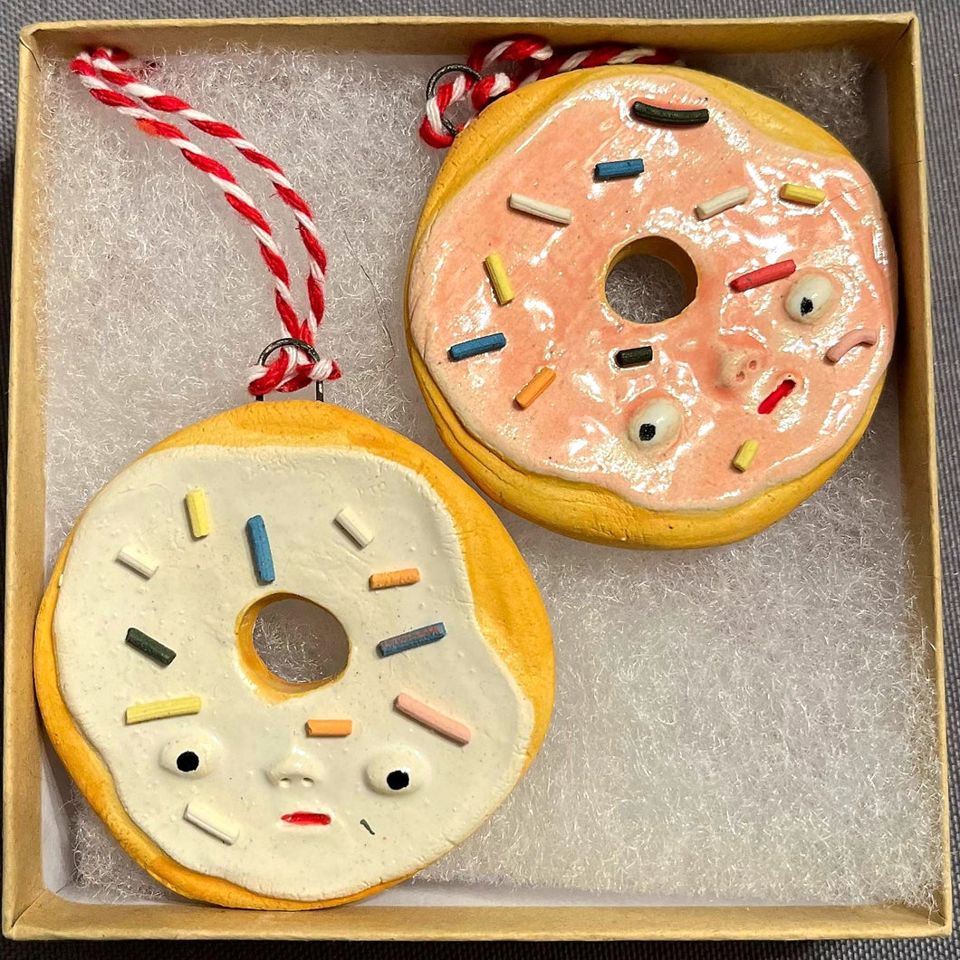 ORNAMENT: DONUT SET $55 (shipping included in price)