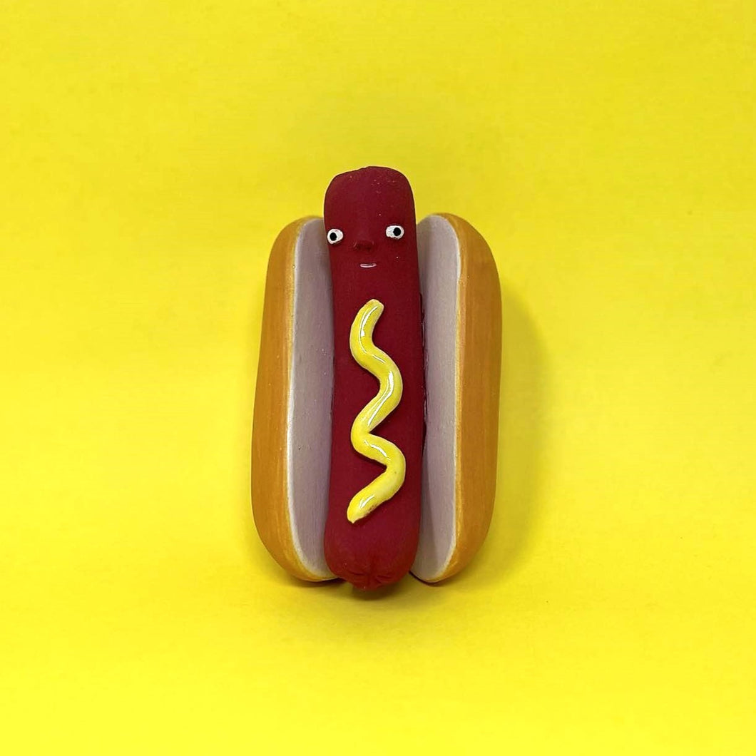 HOT DOG SCULPTURE WALL PIECE #3