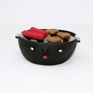 BURGER AND HOT DOG GRILL INCENSE BURNER #2