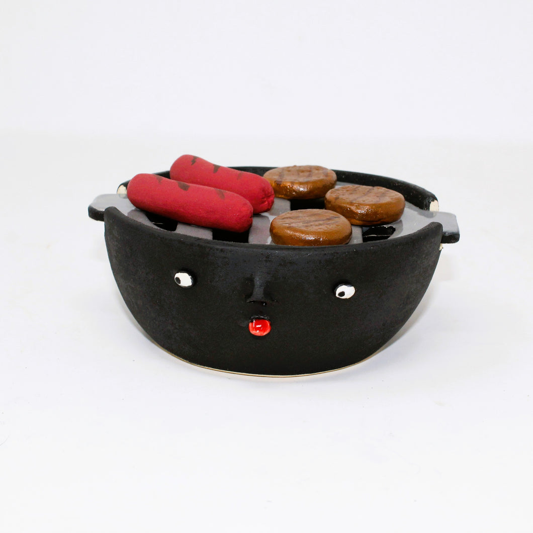 BURGER AND HOT DOG GRILL INCENSE BURNER #2