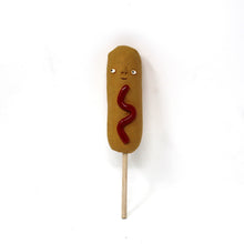 Load image into Gallery viewer, CORN DOG SCULPTURE WALL PIECE #1
