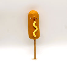 Load image into Gallery viewer, CORN DOG SCULPTURE WALL PIECE
