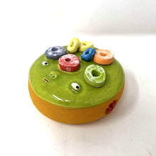 Load image into Gallery viewer, FRUIT LOOPS JELLY FILLED DONUT WALL ART

