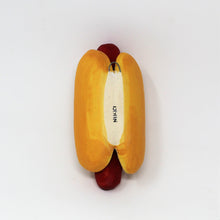 Load image into Gallery viewer, HOT DOG SCULPTURE WALL PIECE #3
