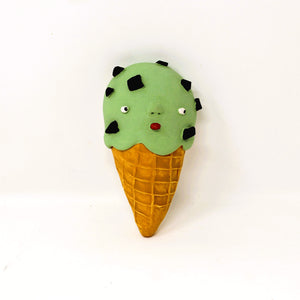 MINT CHIP ICE CREAM WALL ART #1