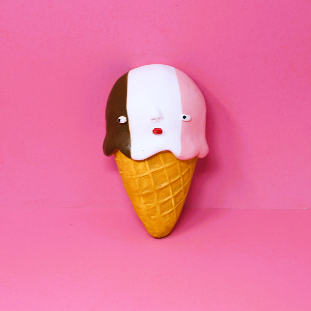NEAPOLITAN ICE CREAM WALL ART #2