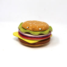 Load image into Gallery viewer, SURPRISED BURGER COASTERS: 4 IN STOCK
