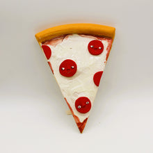 Load image into Gallery viewer, PEPPERONI PIZZA SCULPTURE WALL PIECE #1
