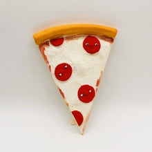 Load image into Gallery viewer, PEPPERONI PIZZA SCULPTURE WALL PIECE #2
