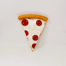 Load image into Gallery viewer, PEPPERONI PIZZA SCULPTURE WALL PIECE #2
