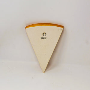 PEPPERONI PIZZA SCULPTURE WALL PIECE #4