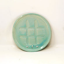 Load image into Gallery viewer, TIC TAC TOE 7 INCH PLATE: 5 Available
