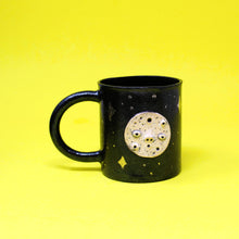 Load image into Gallery viewer, 12 OZ. SILVER LUSTER MOON AND STAR MUG #3
