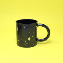 Load image into Gallery viewer, 12 OZ. SILVER LUSTER MOON AND STAR MUG #3
