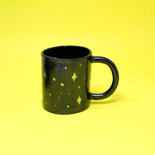 Load image into Gallery viewer, 12 OZ. SILVER LUSTER MOON AND STAR MUG #2
