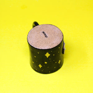 12 OZ. SILVER LUSTER MOON AND STAR MUG #2