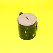 Load image into Gallery viewer, 12 OZ. SILVER LUSTER MOON AND STAR MUG #1

