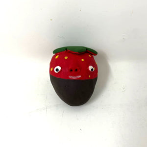 CHOCOLATE DIPPED STRAWBERRY WALL ART #2 (shipping included in price)