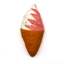 Load image into Gallery viewer, STRAWBERRY AND VANILLA SOFT SERVE WALL ART #1
