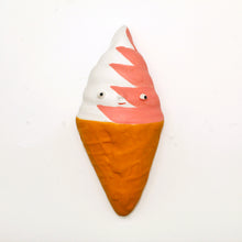 Load image into Gallery viewer, STRAWBERRY AND VANILLA SOFT SERVE WALL ART #2
