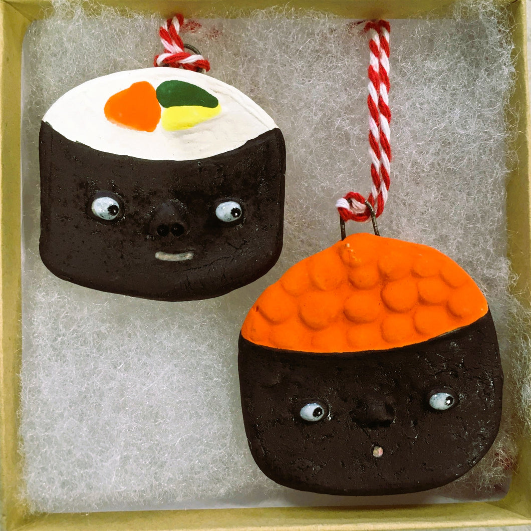 ORNAMENT: SUSHI SET $45 (shipping included in price)