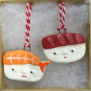 ORNAMENT: SUSHI SET $45 (shipping included in price)