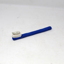 Load image into Gallery viewer, BLUE TOOTH BRUSH SCULPTURE (2 available)
