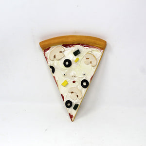 VEGGIE PIZZA SCULPTURE WALL PIECE #2