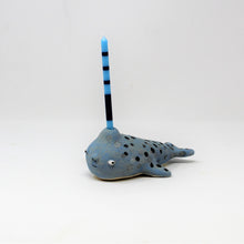 Load image into Gallery viewer, 5.5 INCH NARWHAL BIRTHDAY CANDLE HOLDER #1
