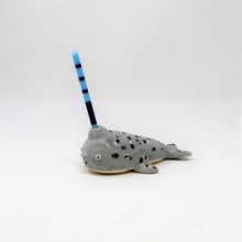 Load image into Gallery viewer, 5.5 INCH NARWHAL BIRTHDAY CANDLE HOLDER #3
