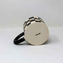 Load image into Gallery viewer, BLACK CHECKER MUG #2
