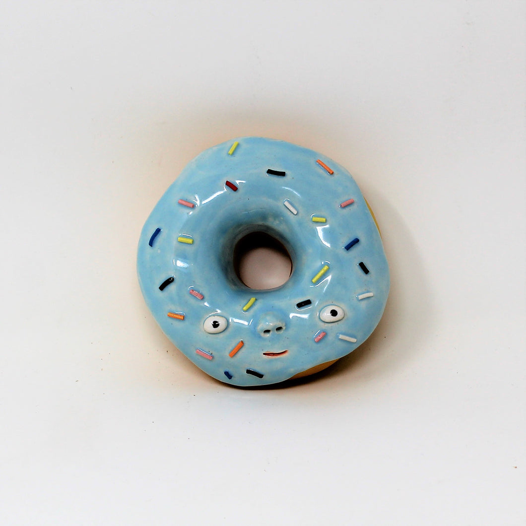 BLUEBERRY DONUT WALL ART