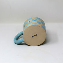 Load image into Gallery viewer, BLUE CHECKER MUG #2
